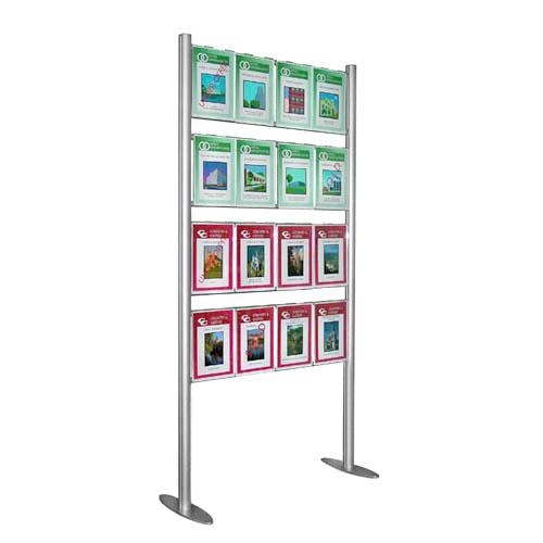 PF3A: Upright ladder displays (for hook-over poster holders)