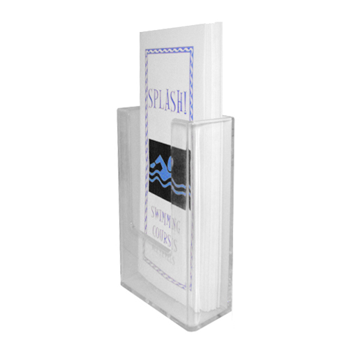 LW4: Wall mounted leaflet dispensers (brochure holders) - injection moulded