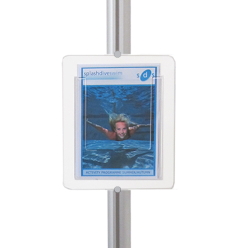 XP2C: Post front-fix leaflet dispenser 